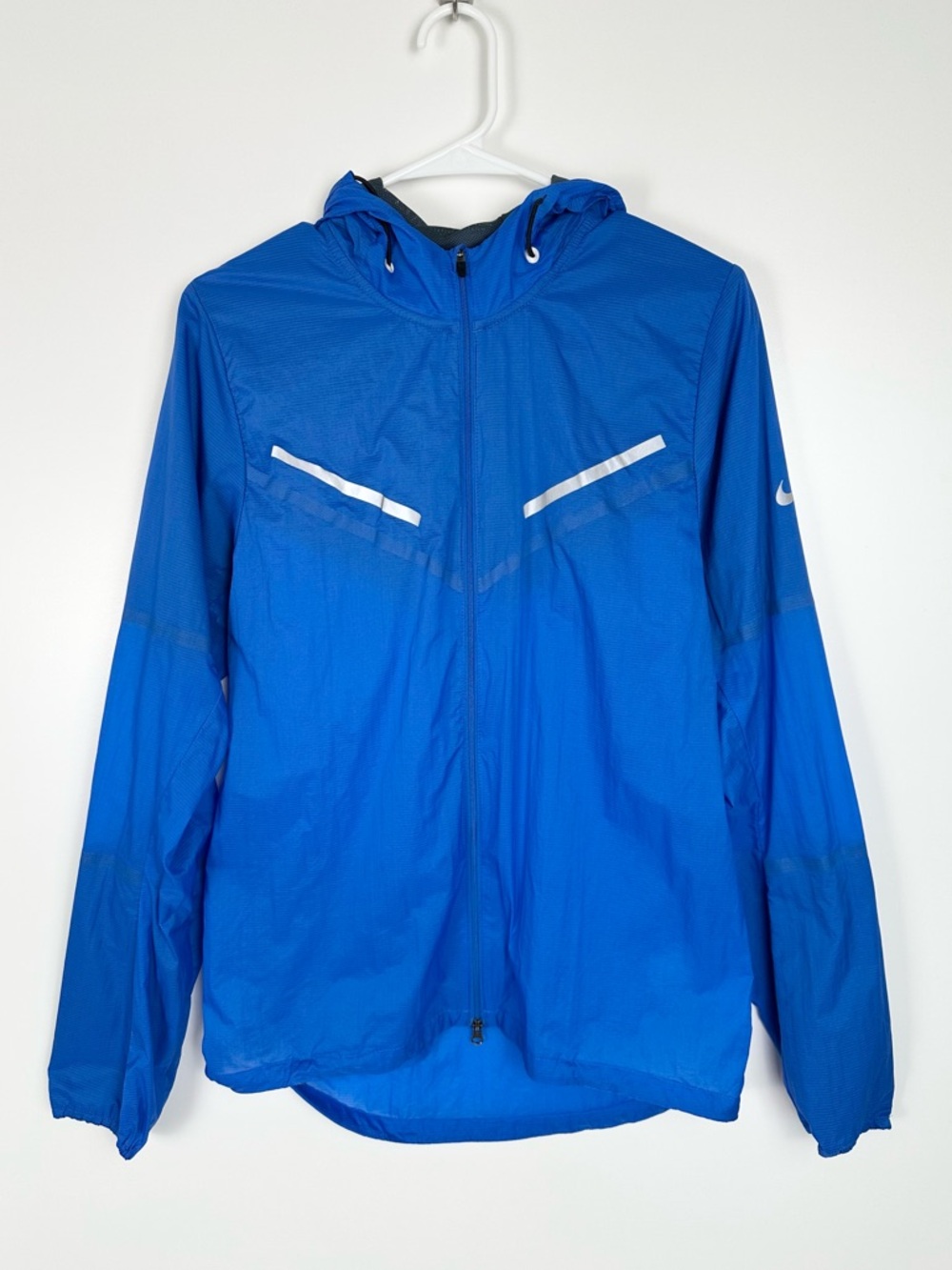 Nike Cyclone Hooded Running Jacket Lightweight 519734